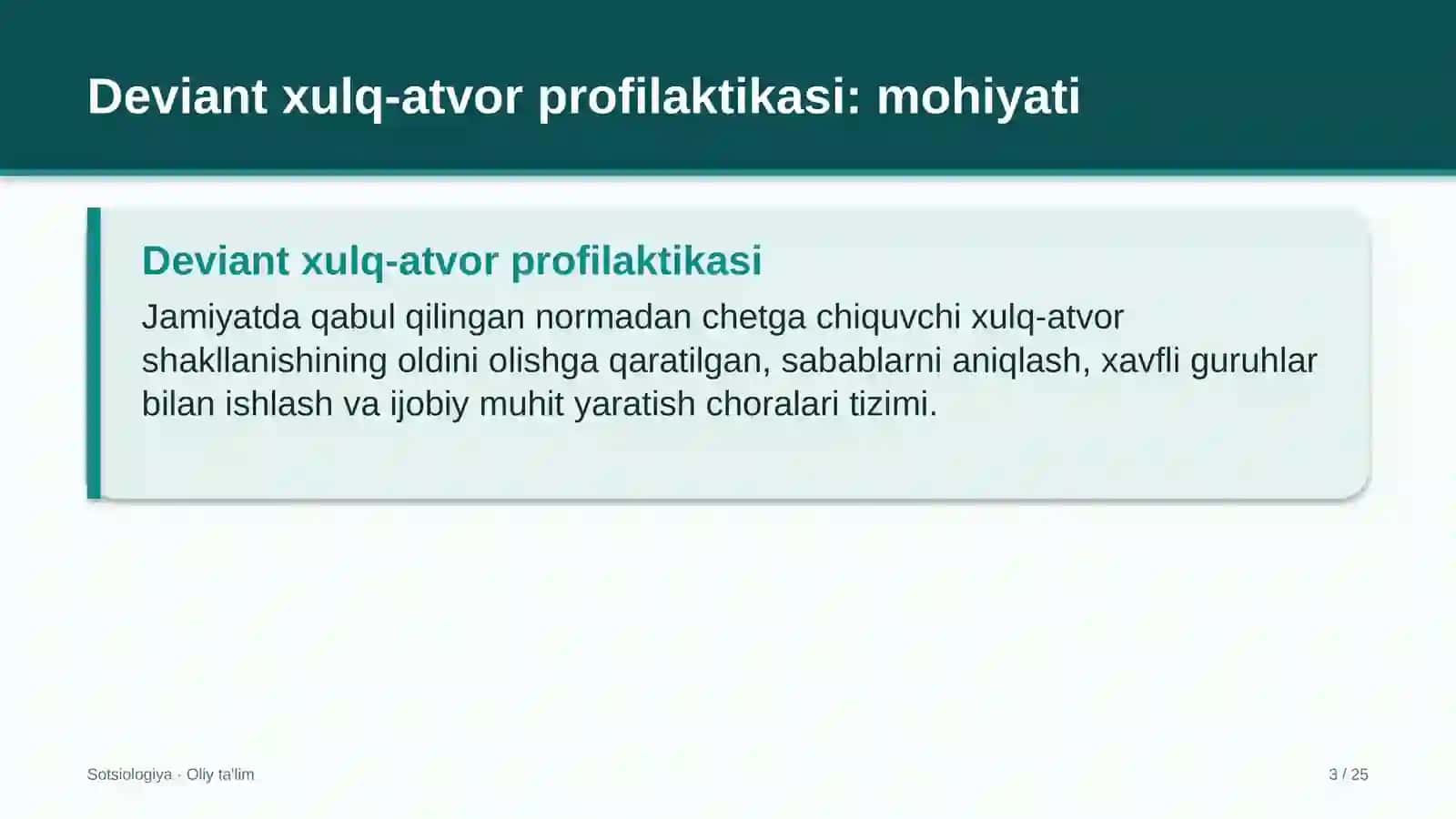maxsus texnika parklarida deviant xulq atvor profilaktikasi 5401 3