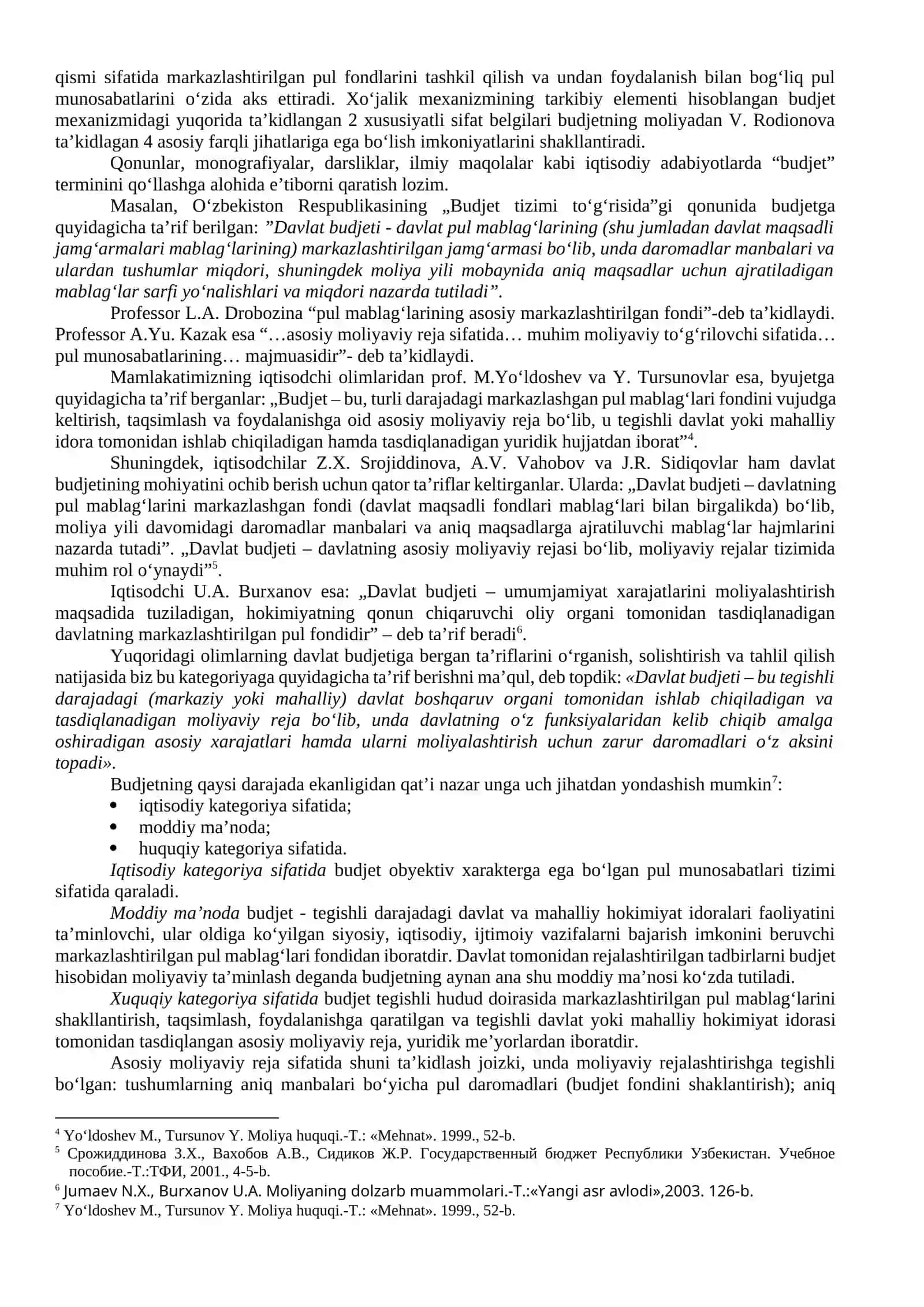 Davlat moliyasi va uning bo‘g‘inlari. Davlat budjeti 3