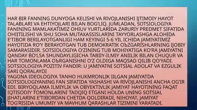 Sotsiologiya Fanining Nazariy Asoslari 3