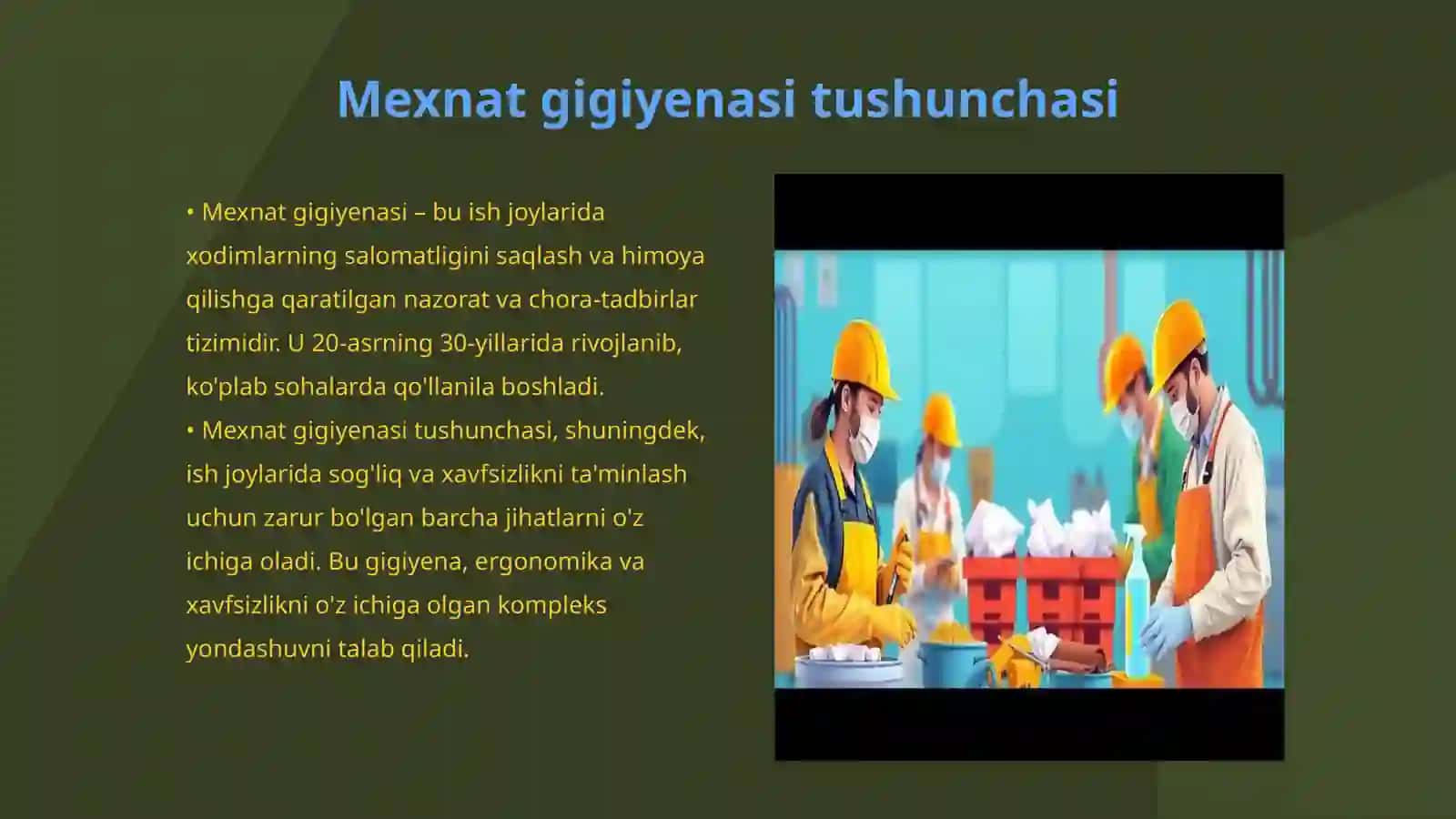 Mexnat gigiyenasi 3