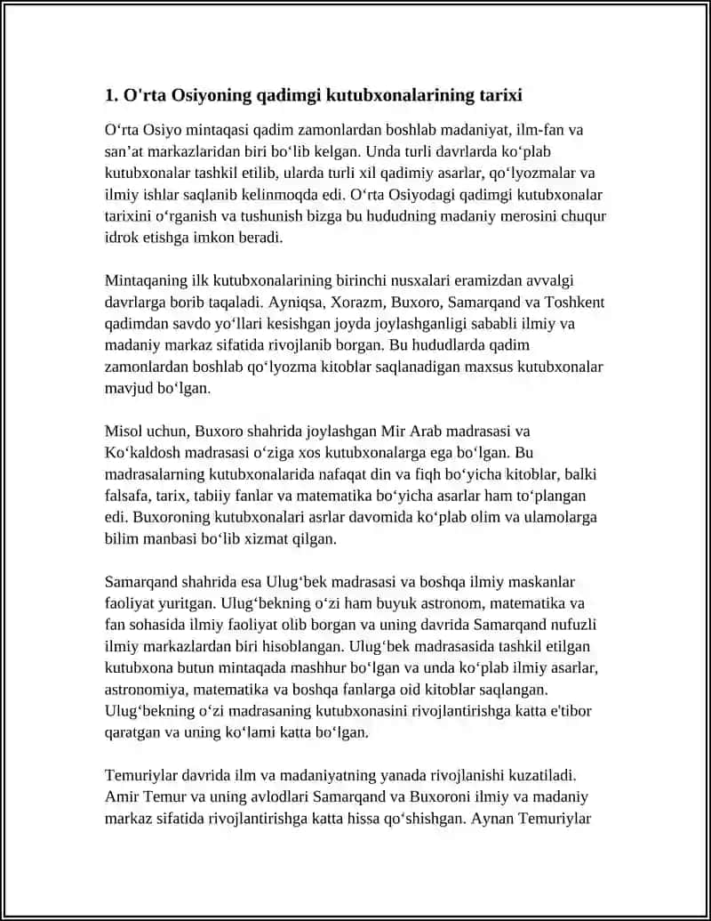 O'RTA OSIYONING QADIMGI KUTUBXONALARI 3