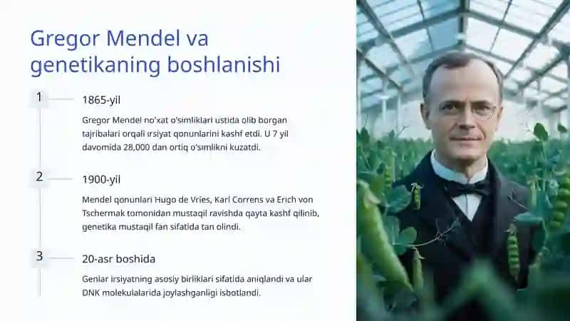 Genetika fanining predmeti va vazifalari 3