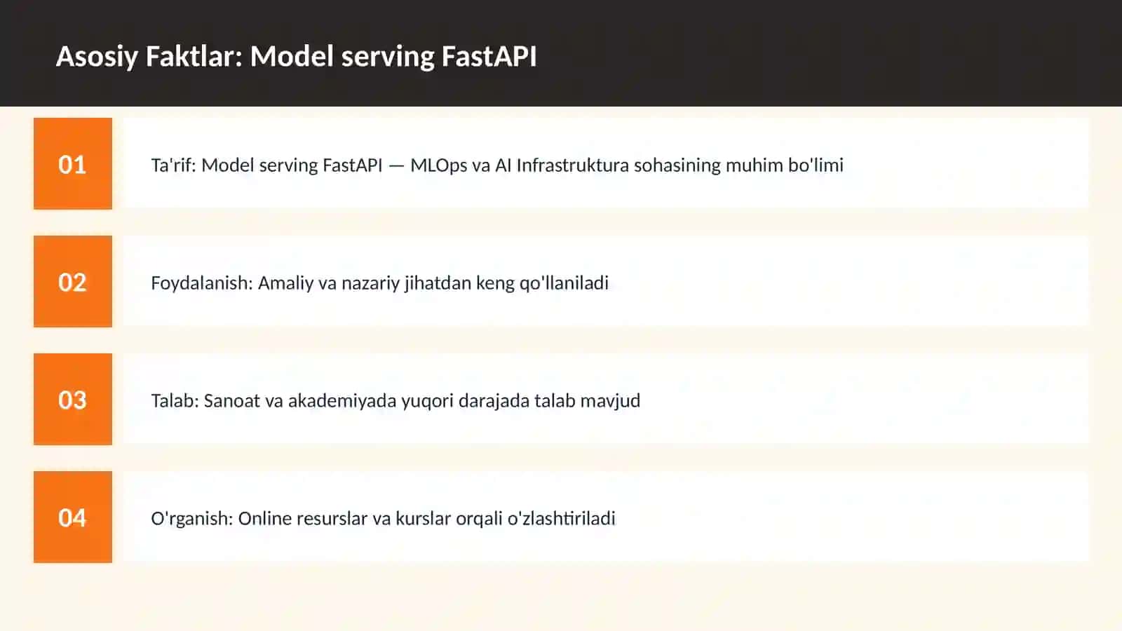 Model serving FastAPI 3
