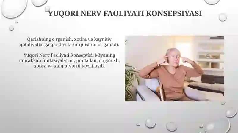 Yuqori Nerv Faoliyati va uning yoshga oid xususiyatlari 3