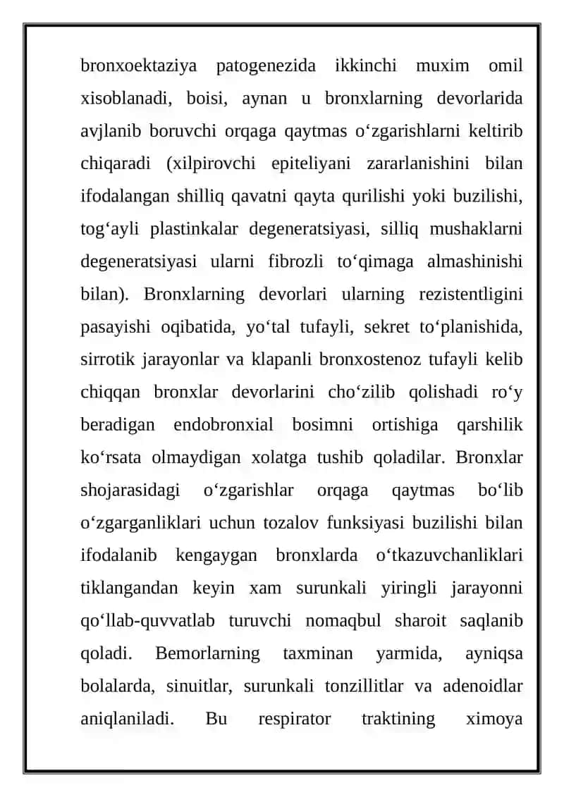 BRONXOEKTATIK KASALLIK ETIOLOGIYASI 3