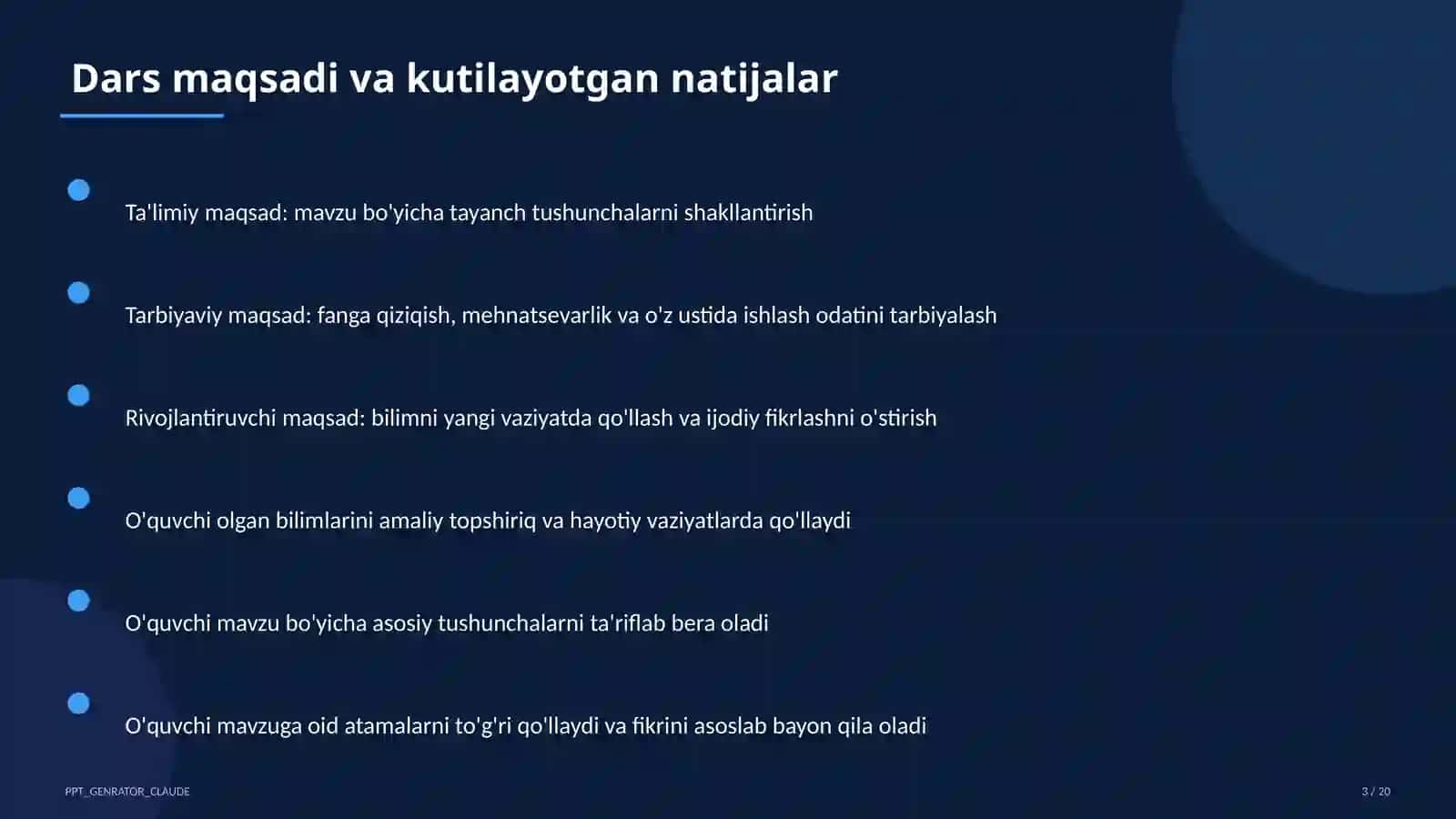 Saf mashqlari va tartib qoidalari (1-sinf) 3