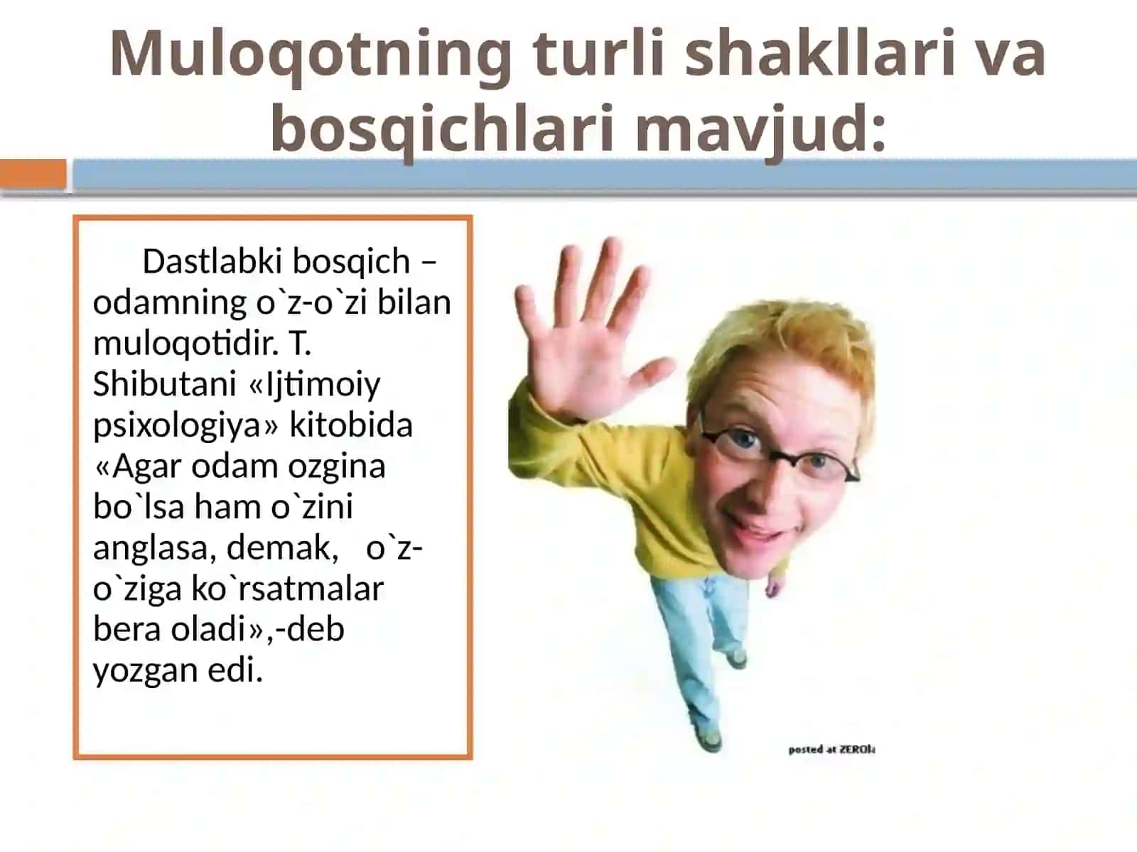 Muloqotning shakllari va bosqichlari 3