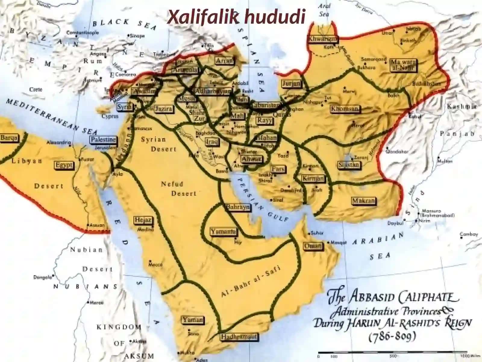 Arab xalifaligi Abbosiylar va Ummaviylar davrida 3