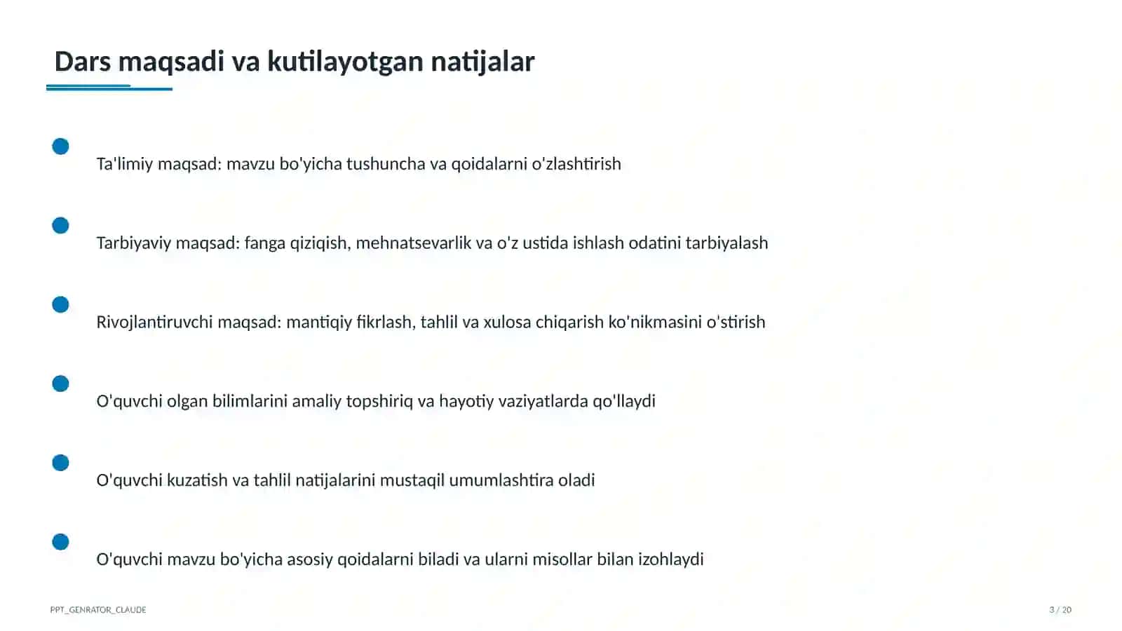 Issiqlik hodisalari: temperatura va ichki energiya (8-sinf) 3