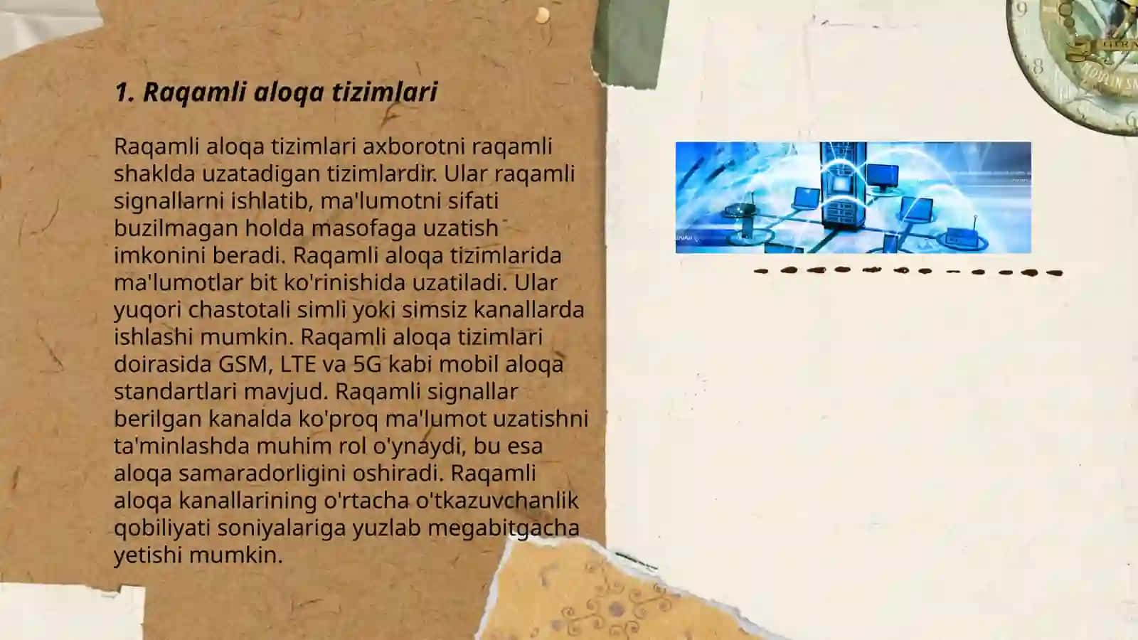Raqamli aloqa tizimlari 3