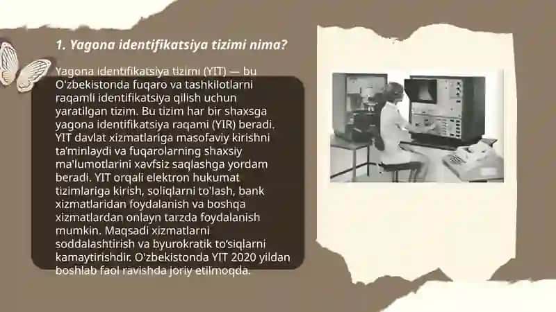 Yagona identifikatsiya tizimida roʻyxatdan oʻtish va Milliy tarmoq resurslaridan foydalanish 3