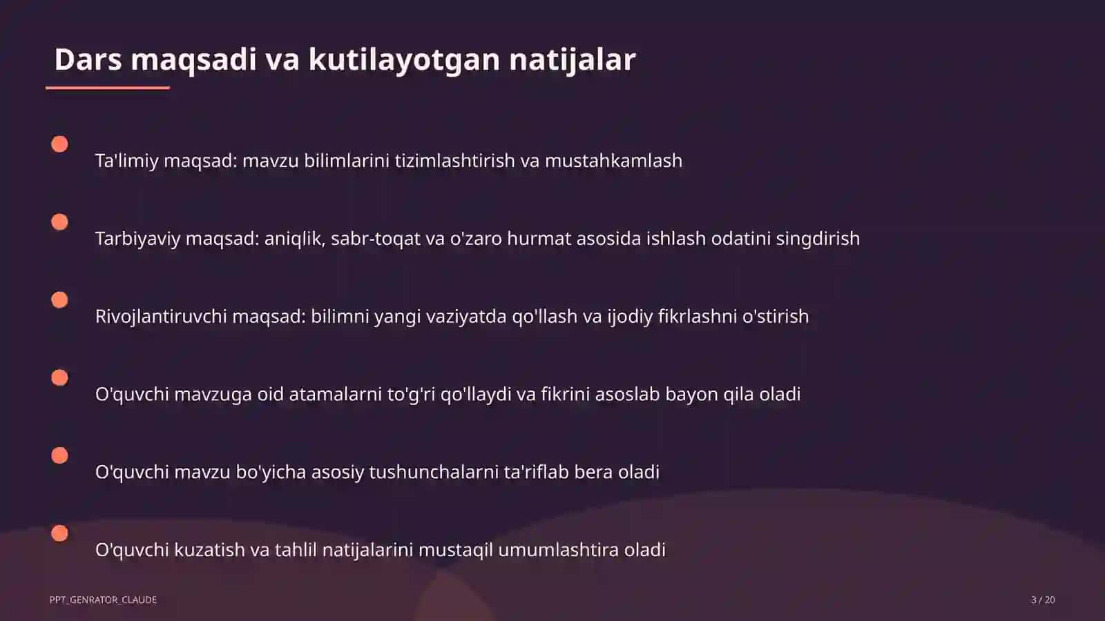 Boshlang'ich sinfda kitobxonlik odati: kunlik o'qish va maktab kutubxonasi 3