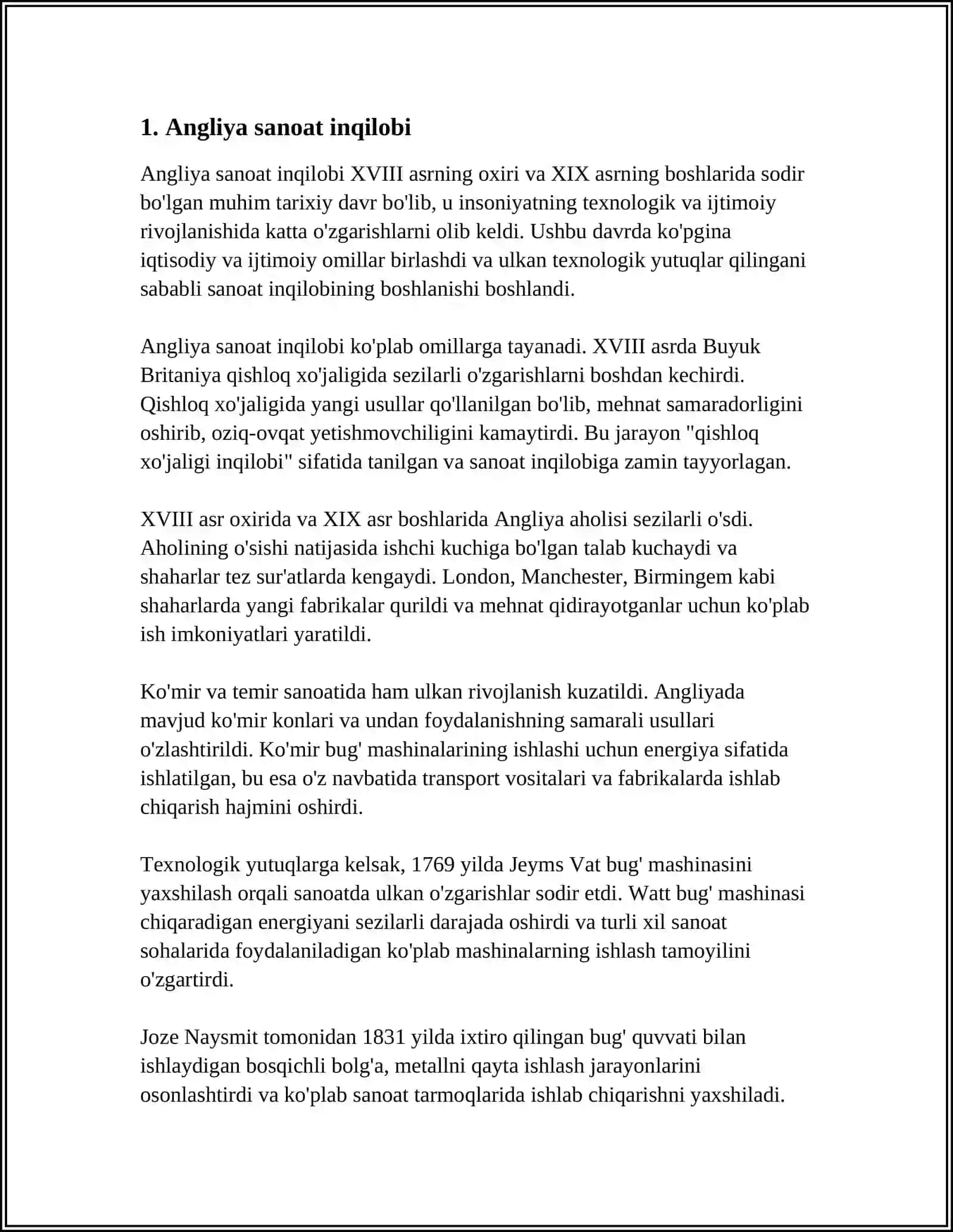 IKKINCHI JAHON URUSHIGA QADAR ANGLIYANING IQTISODIY RIVOJLANISHI 3