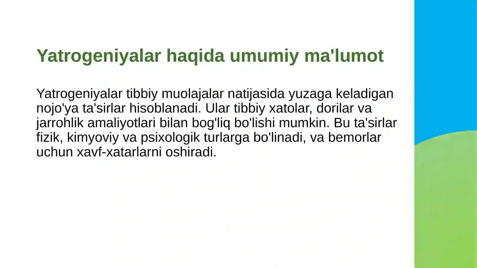 Yatrogeniyalar 3
