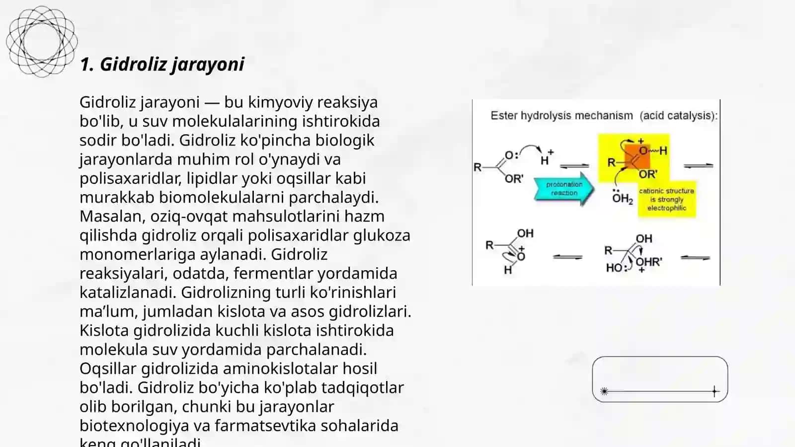 Gidroliz konstantasi 3
