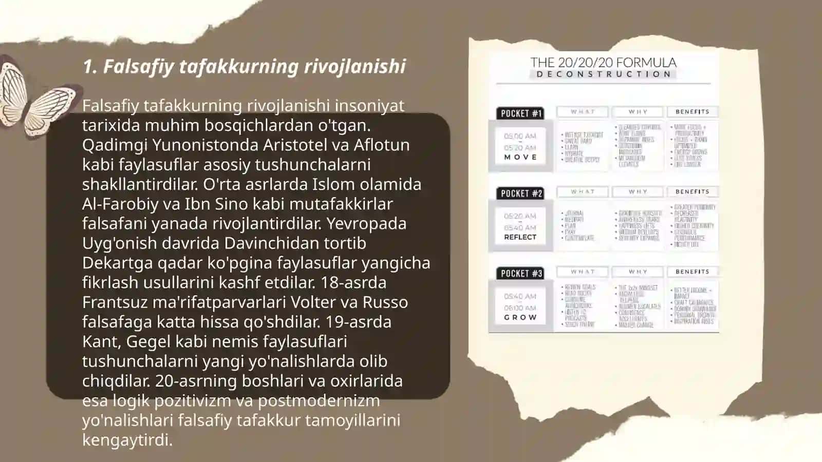 Falsafaning taraqiyot bosqichlari 3