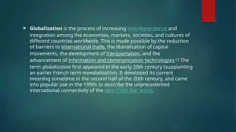 Globalization 3
