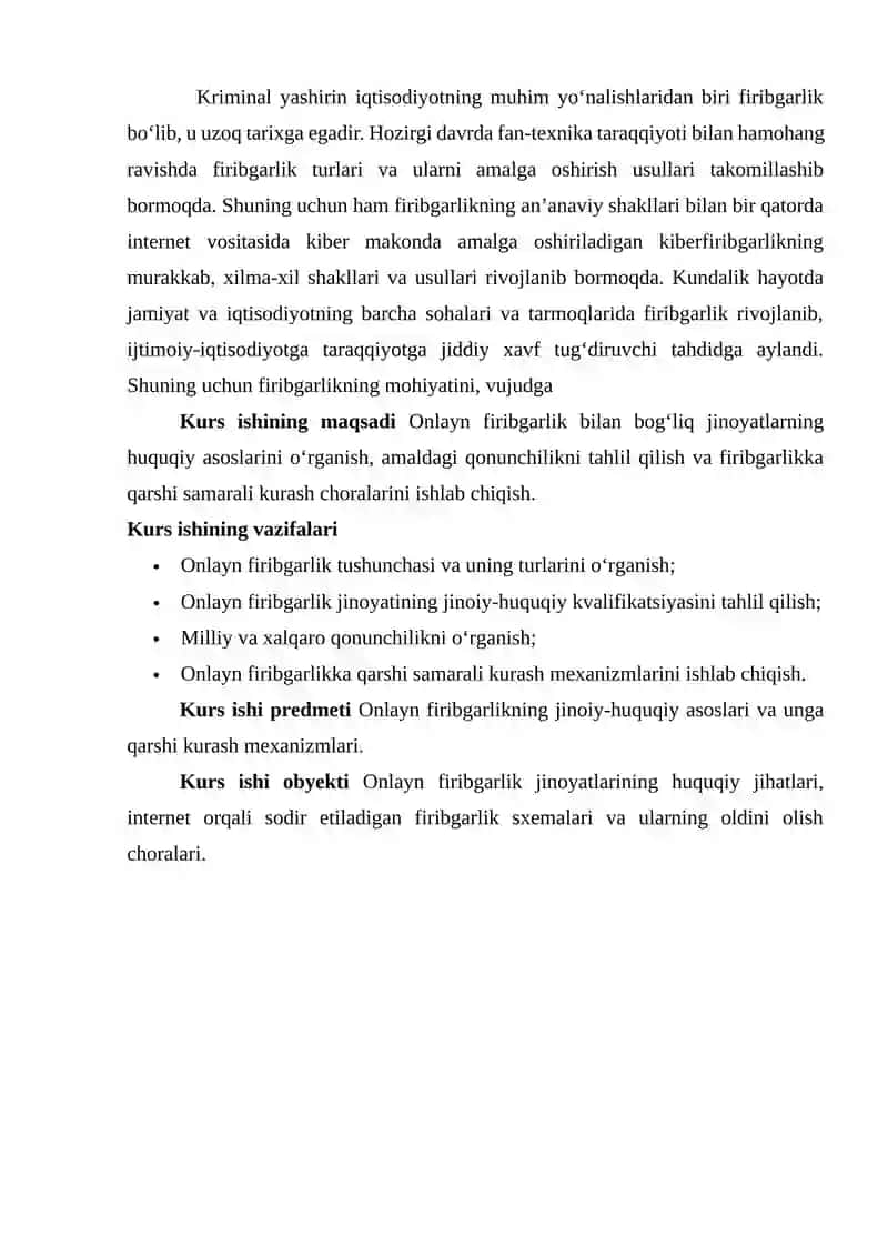 ONLAYN FIRIBGARLIKNING JINOIY-HUQUQIY KVALIFIKATSIYASI MASALALARI 3