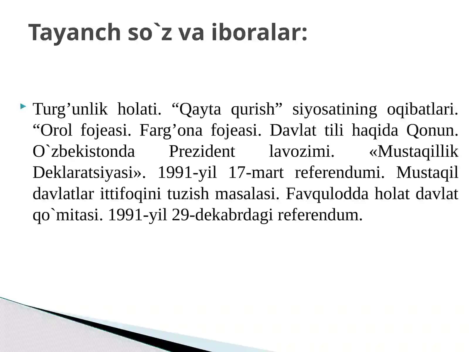 O'zbekistondagi Ijtimoiy-Siyosiy Jarayonlar 3