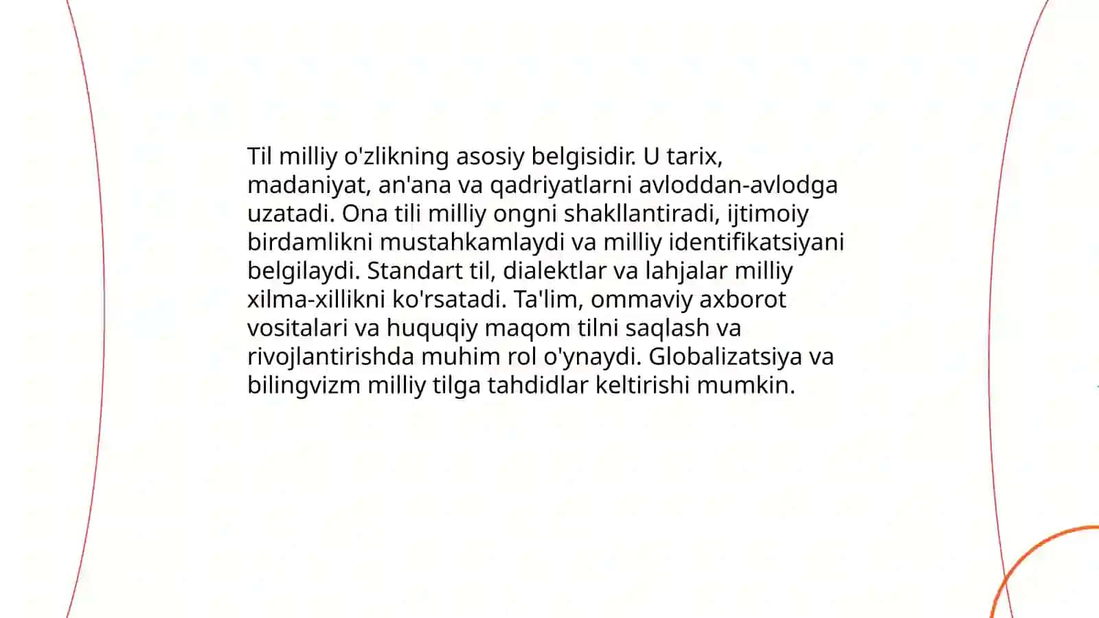 Til va milliy o'zlik 3