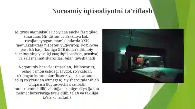 Norasmiy iqtisodiyot 3