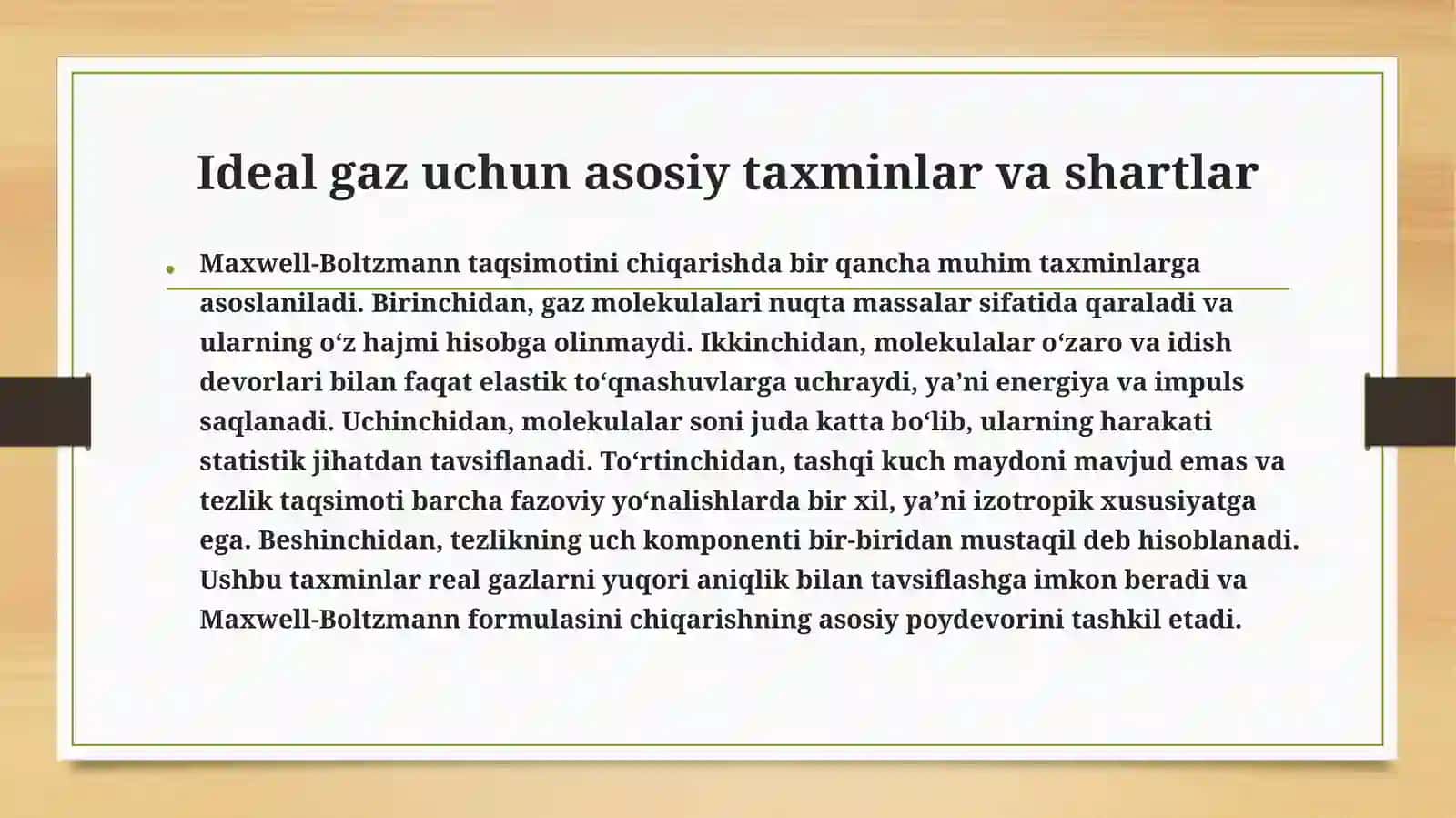 Molekulalarnitezliklarboʻyichataqsimoti 3