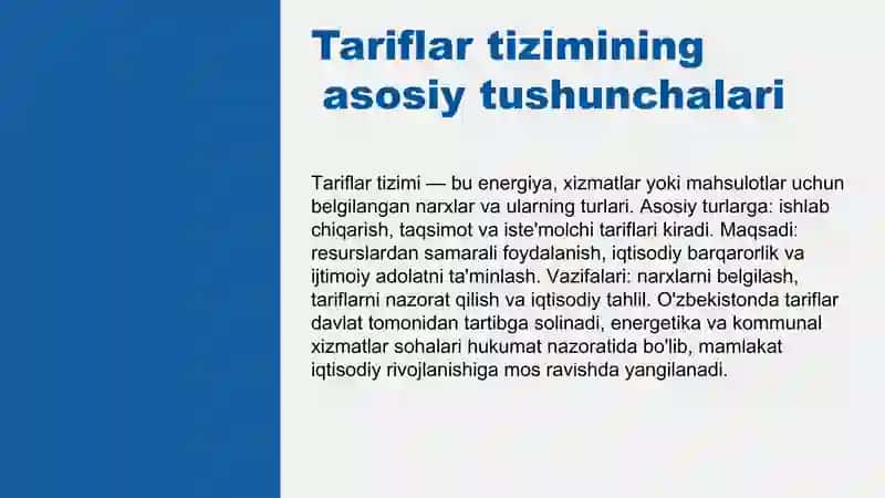Importni tariflar orqali tartibga solish (O’zbekiston Respublikasi misolida) 3