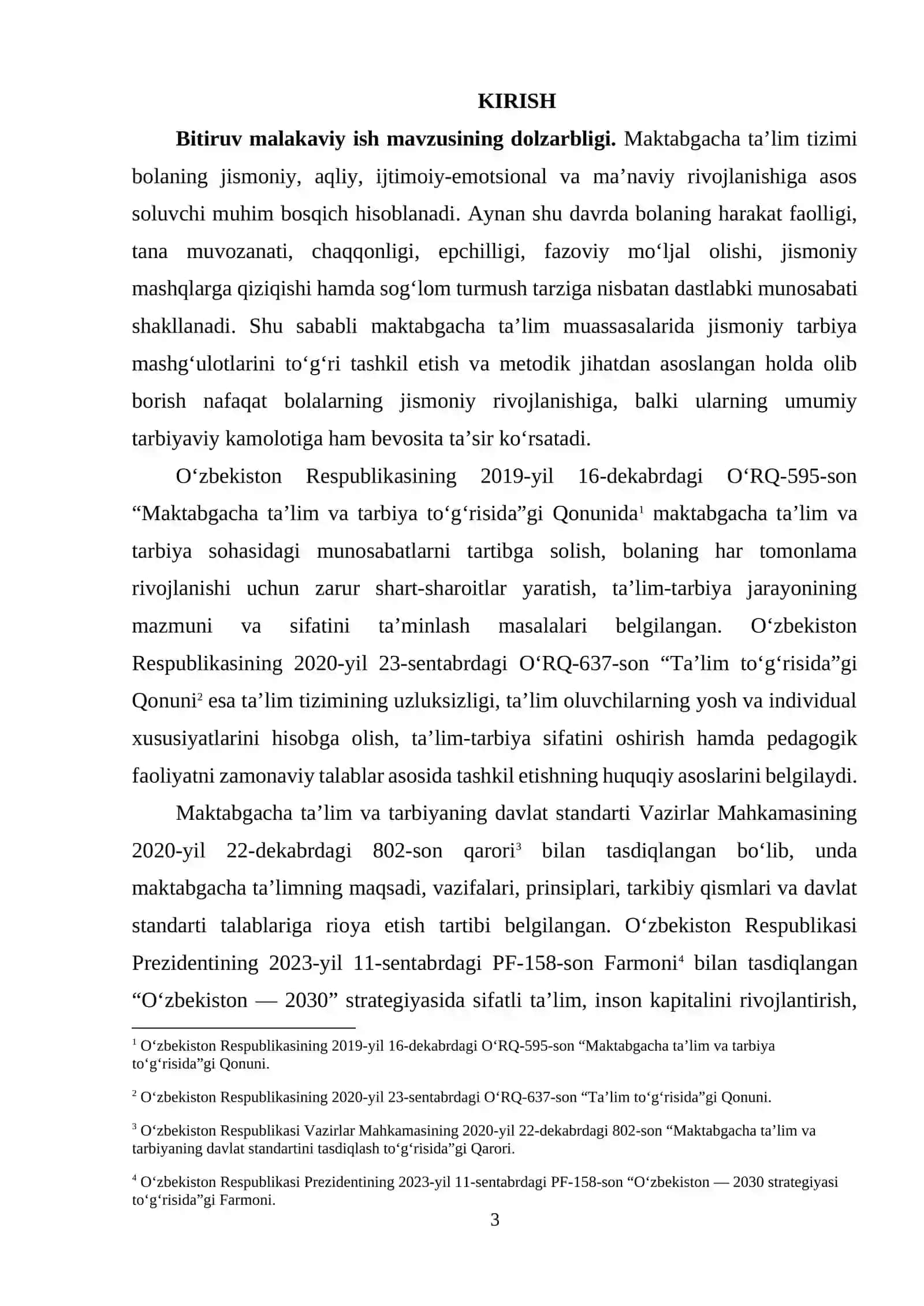 MAKTABGACHA TA’LIM MUASSASALARIDA JISMONIY TARBIYA MASHG‘ULOTLARINI TASHKIL ETISH VA OLIB BORISHNING NAZARIY ASOSLARI 3