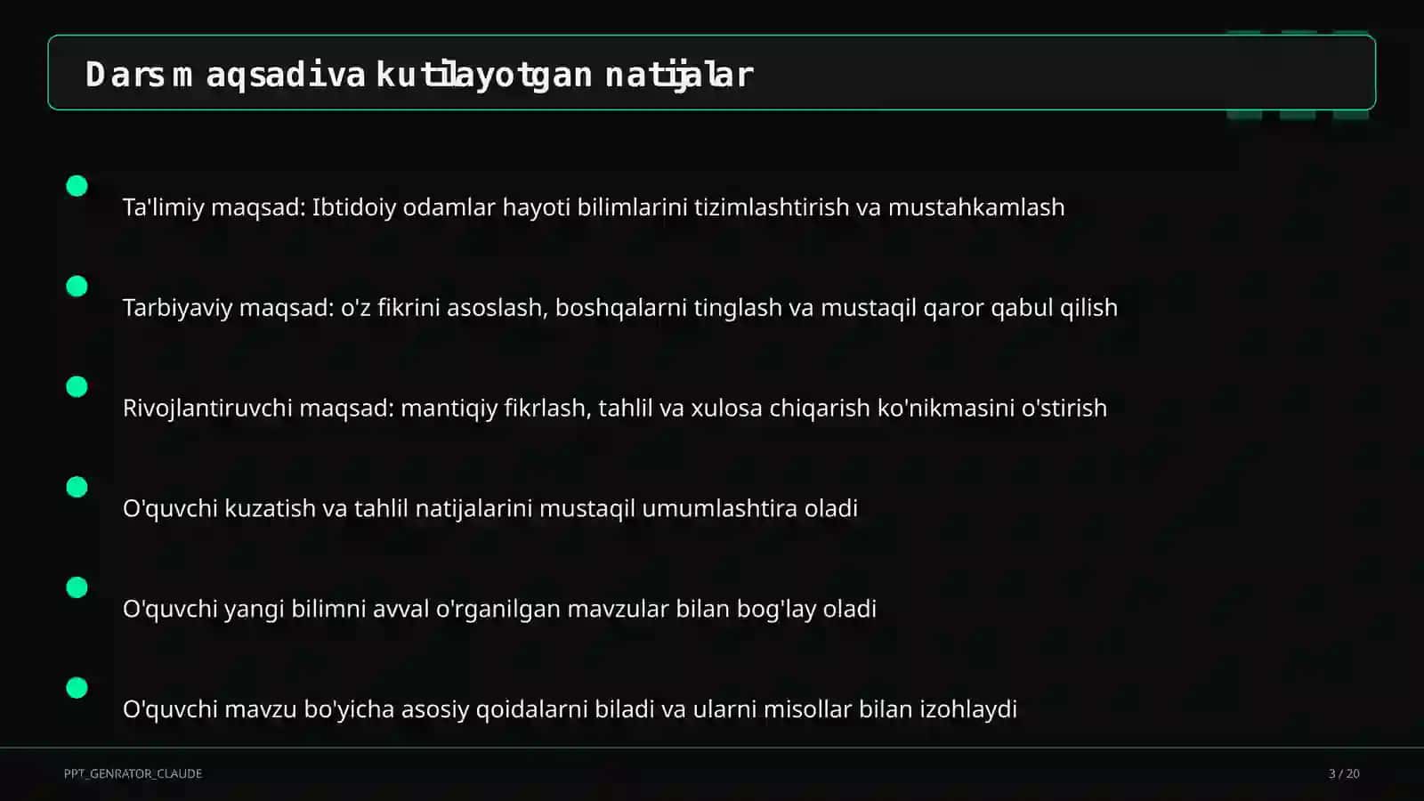 Ibtidoiy odamlar hayoti (5-sinf) 3