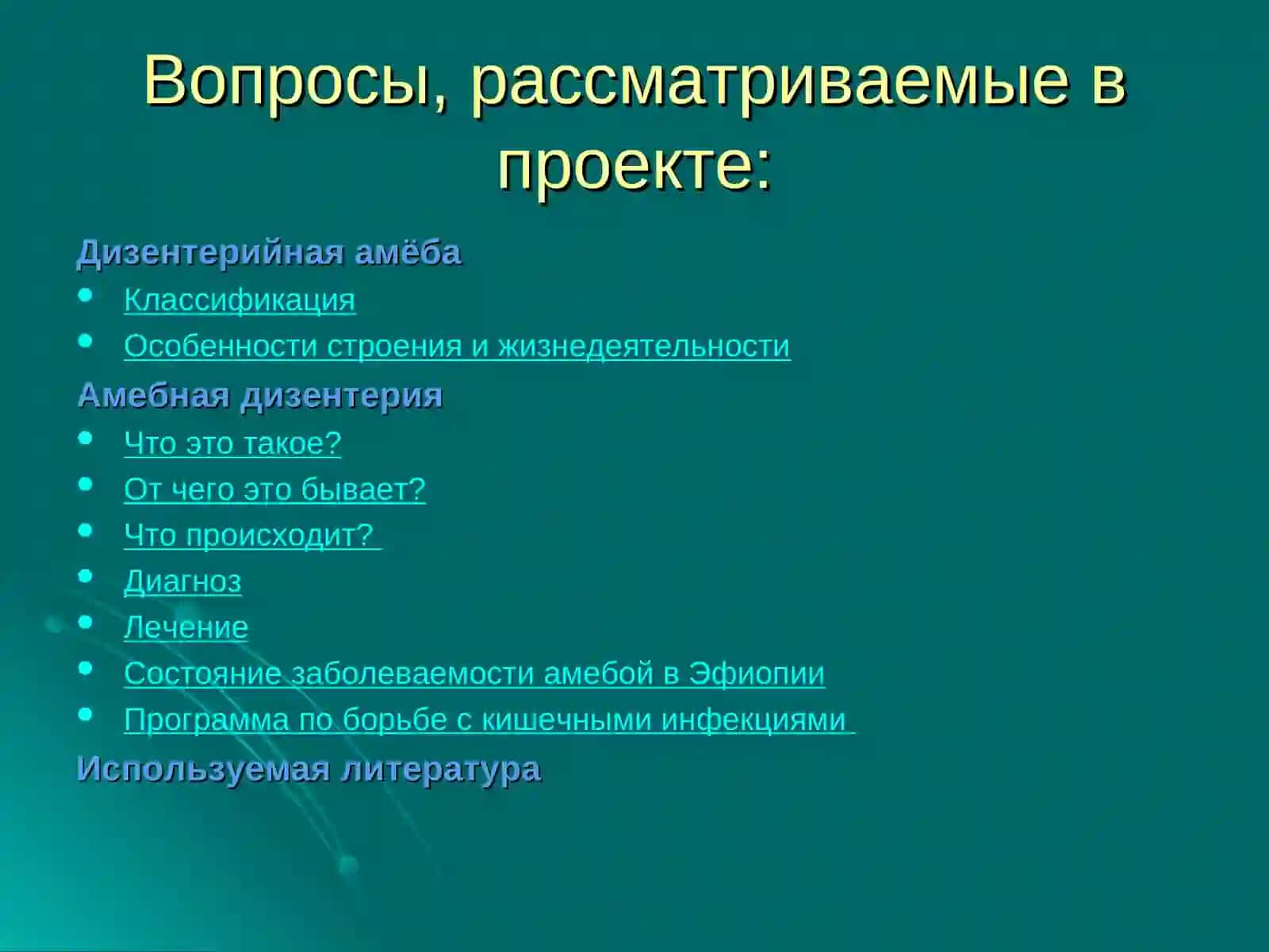 Амёбная дизентерия 3