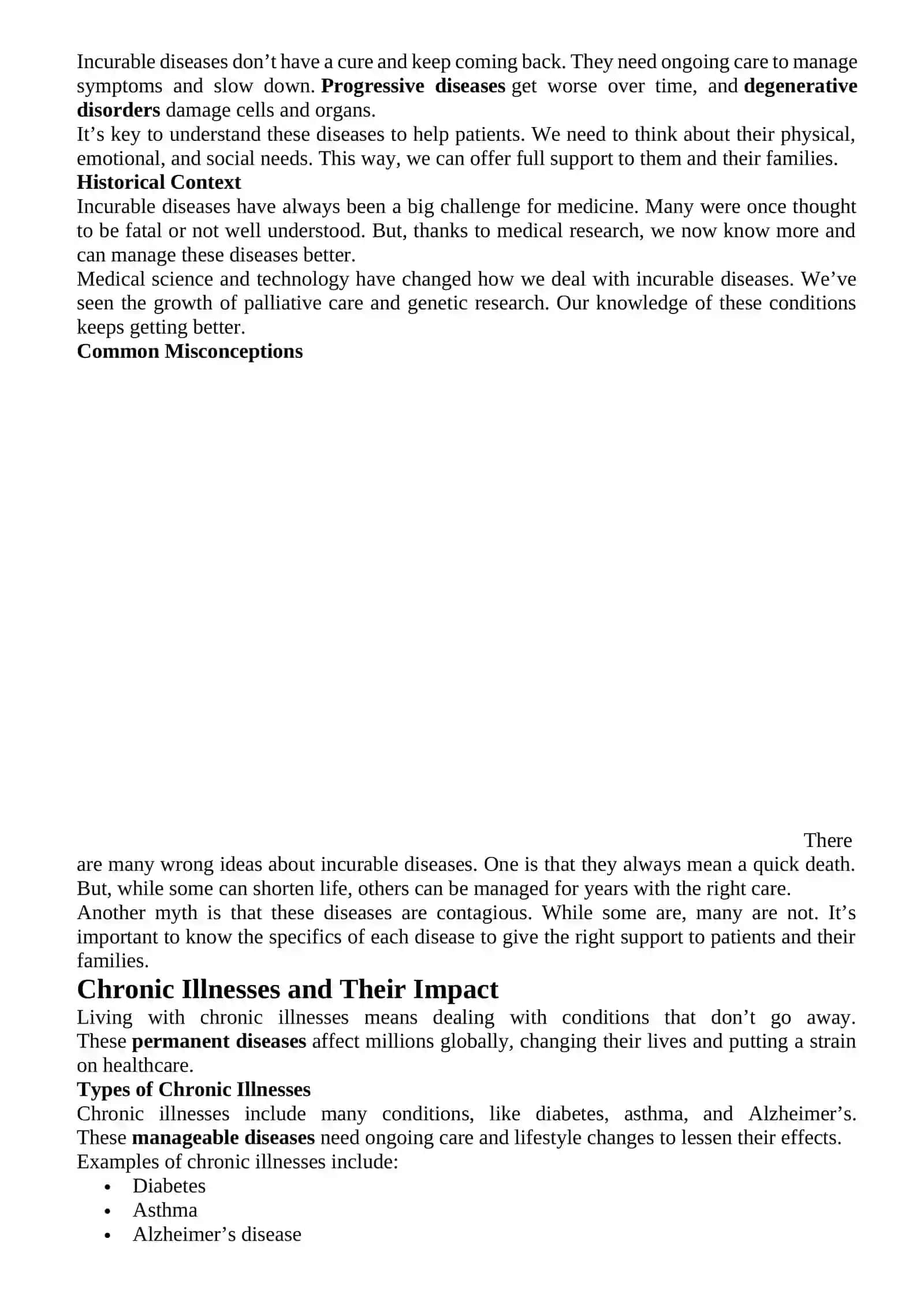Incurable diseases 3