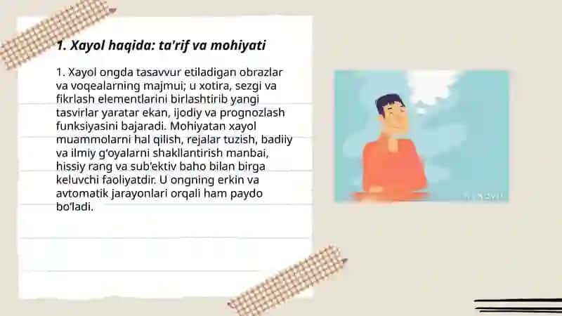 Xayol haqida 3