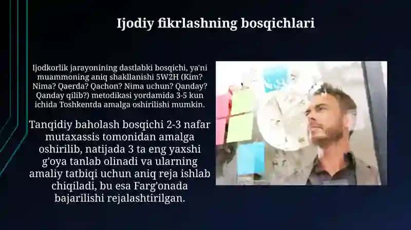Ijodiy Fikrlash va uni rivojlantirish yoʻllari 3