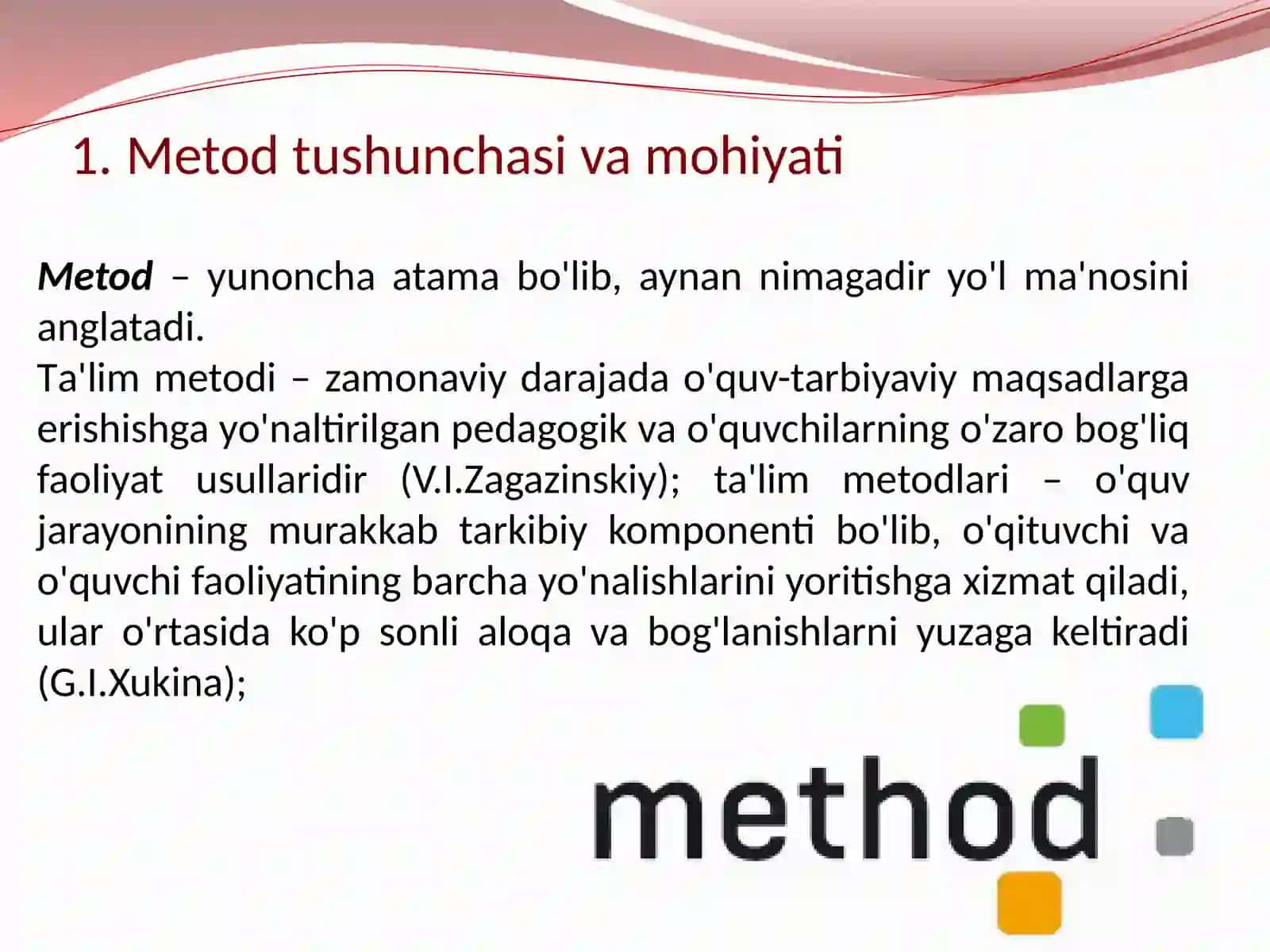 Adabiyot o'qitish metodikasi 3