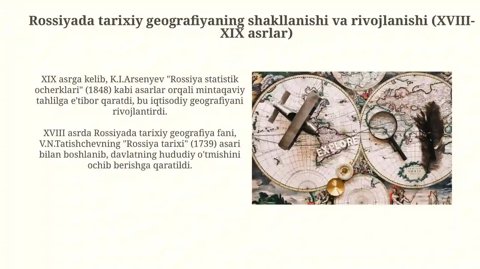 Tarixiy geografiya fanining Yevropa va Rossiya hududida rivojlanishi 3