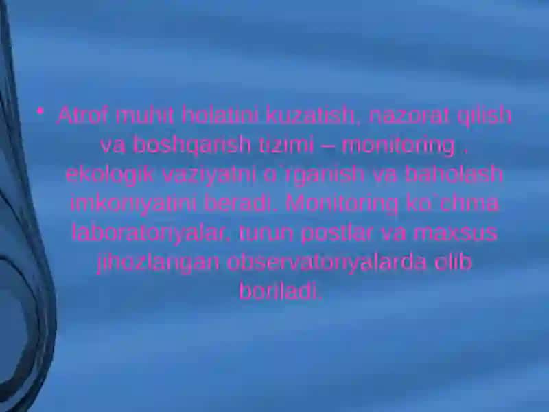 Tabiatmuammolarini baholash va oldini olish choralari 3
