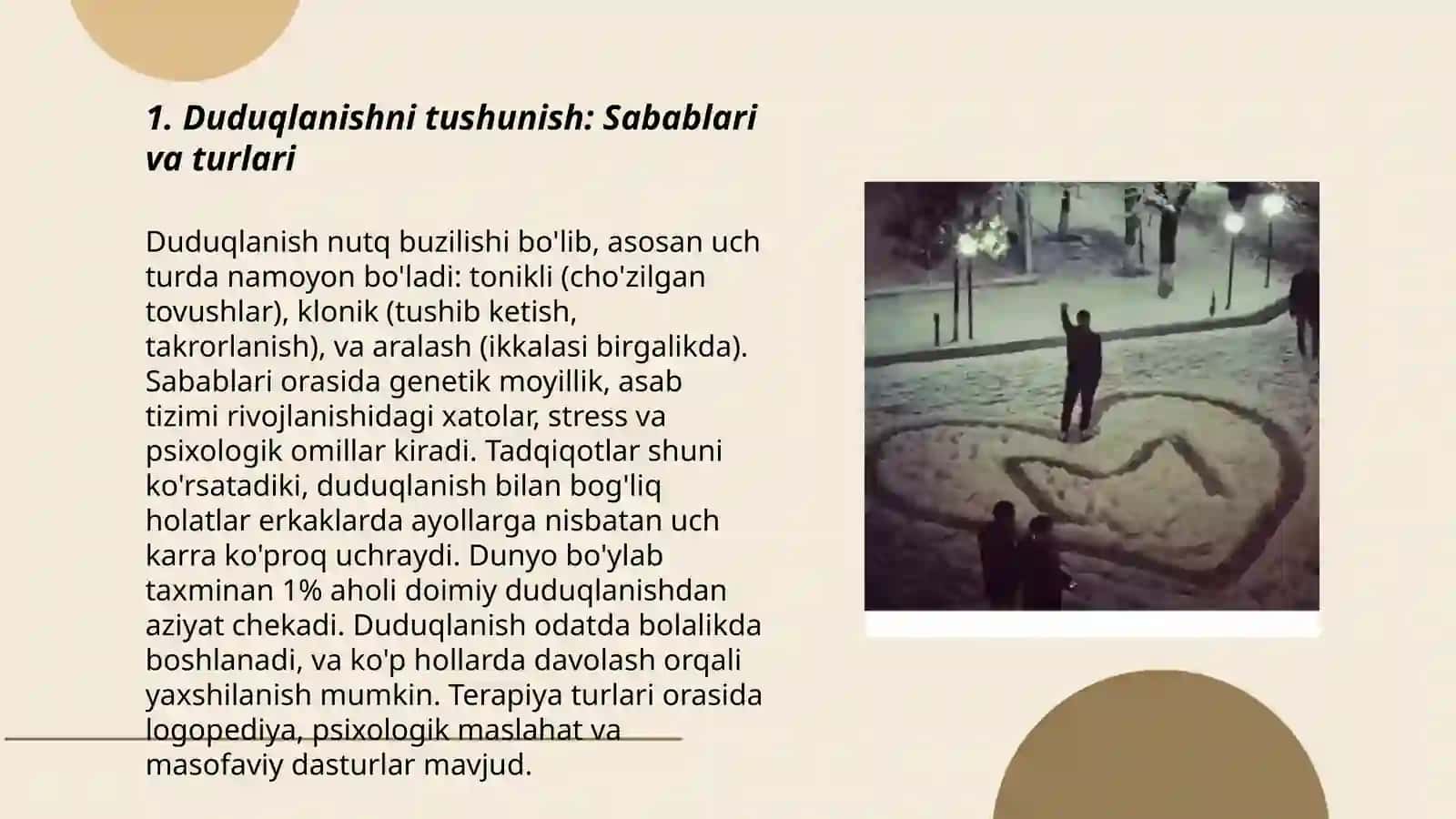 Duduqlanish nutq kamchiligi bo'lgan bolalar bilan olib boriladigan psixokorreksion tadbirlarni tashkil etish va o'tkazish 3