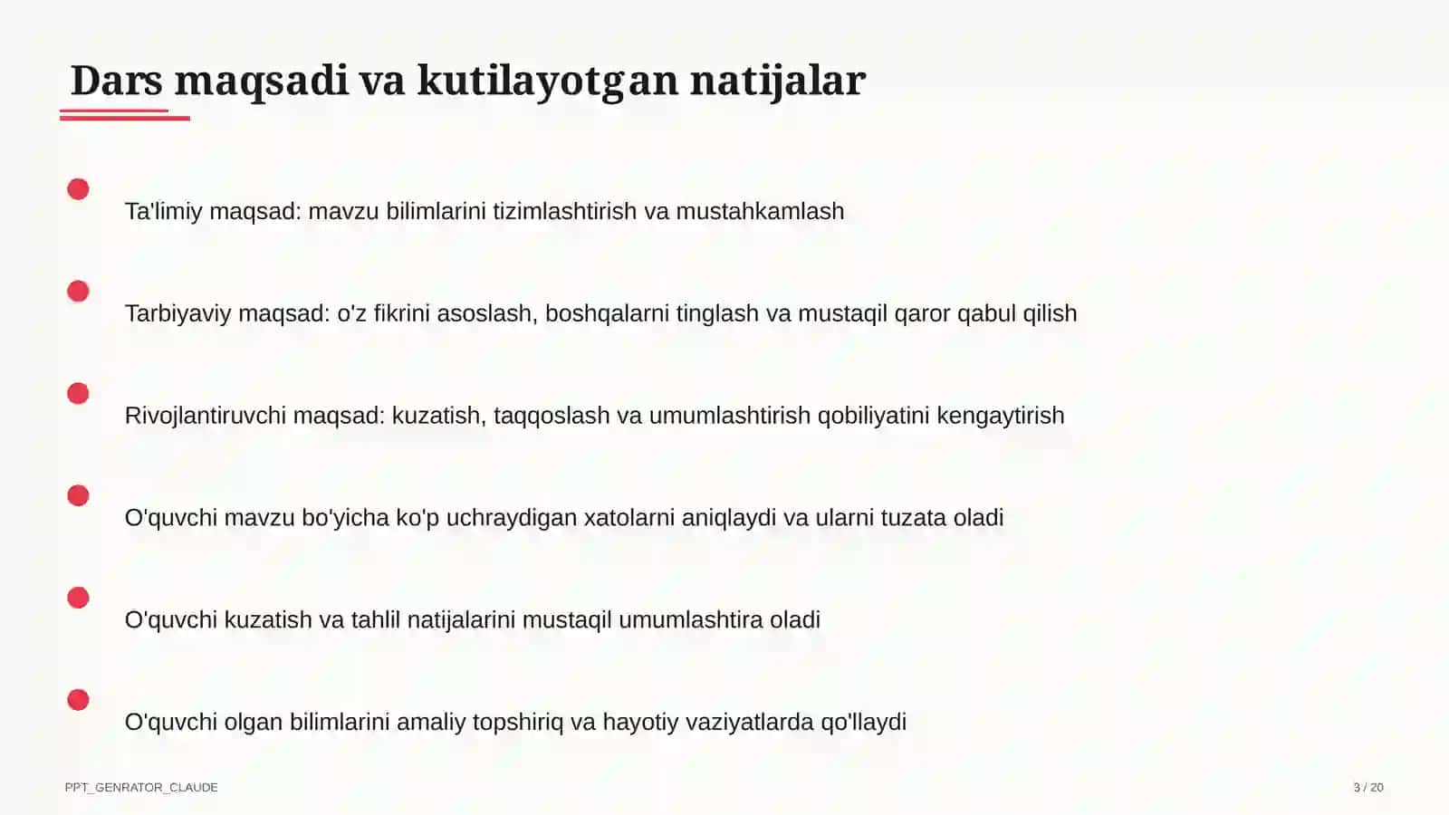 Evolyutsiya nazariyasi: Darvin ta'limoti (10-sinf) 3