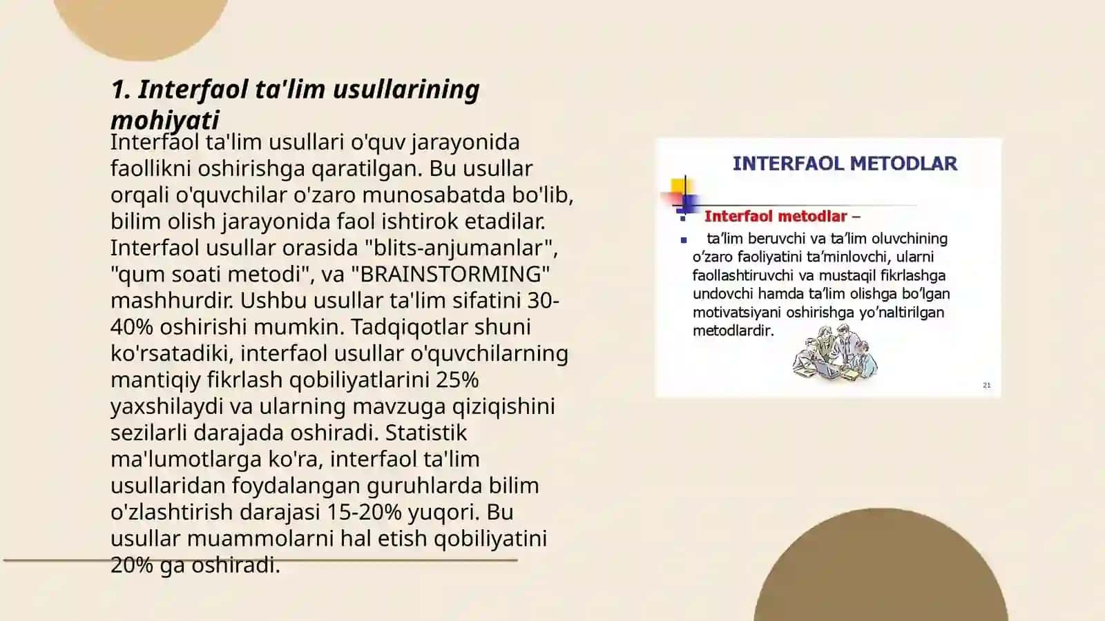 Interfaol ta'lim usullari 3