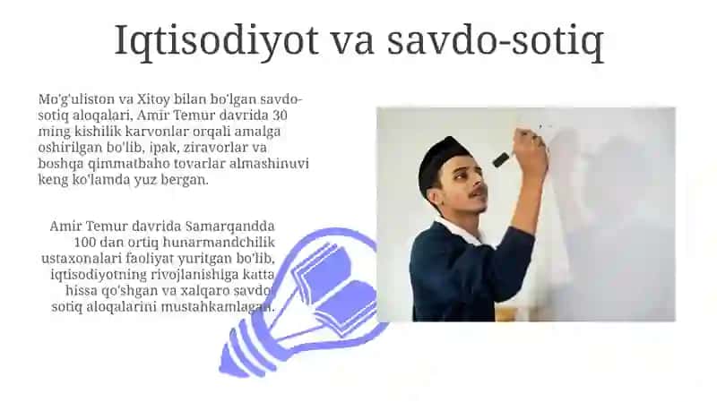 Amir Temur ta'limotlari 3