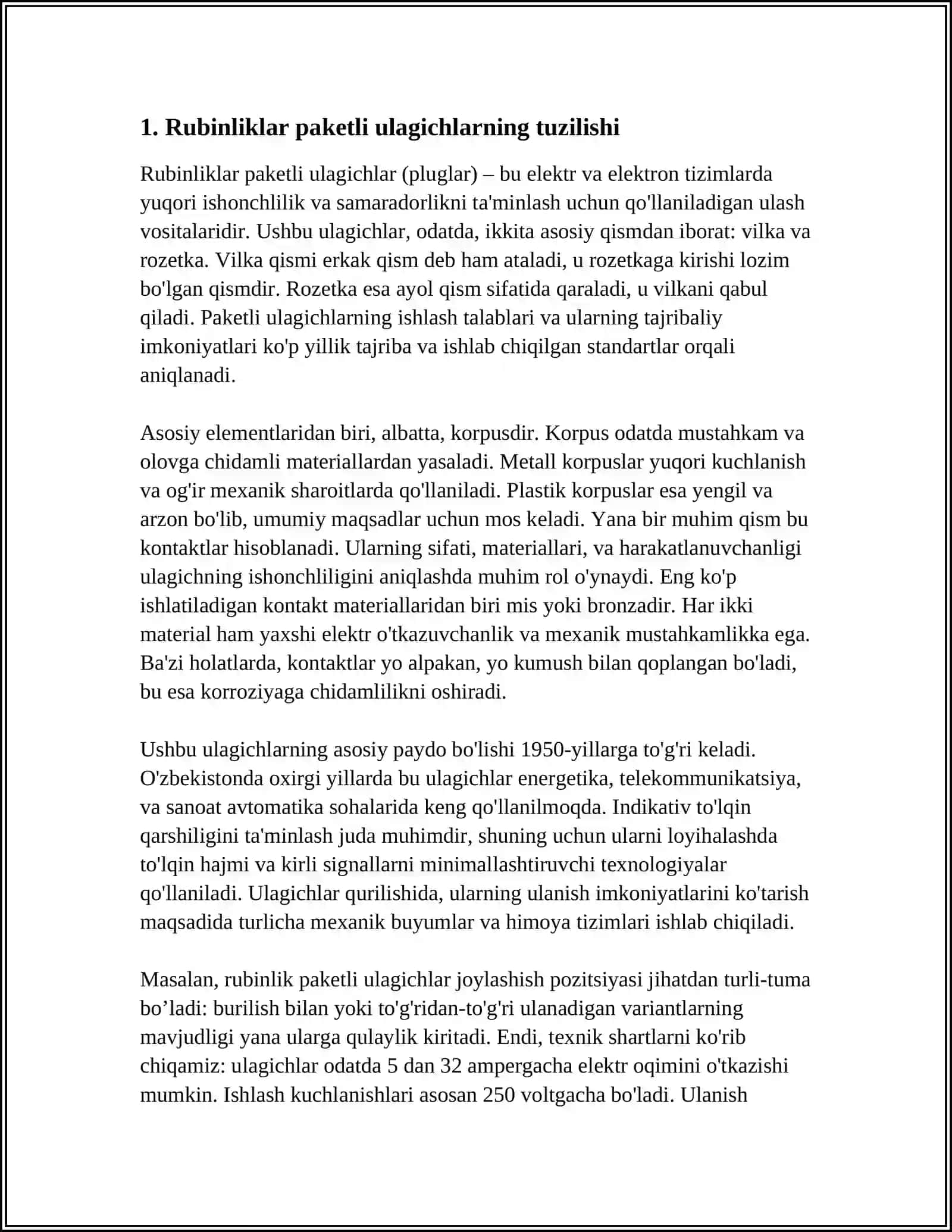 RUBINLIKLIK PAKETLI ULAGICHLAR VA PUSKATELLAR 3