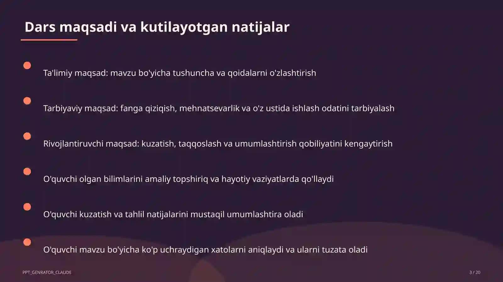 O'nli kasrlarni ko'paytirish va bo'lish (5-sinf) Matematika (5–6) 3