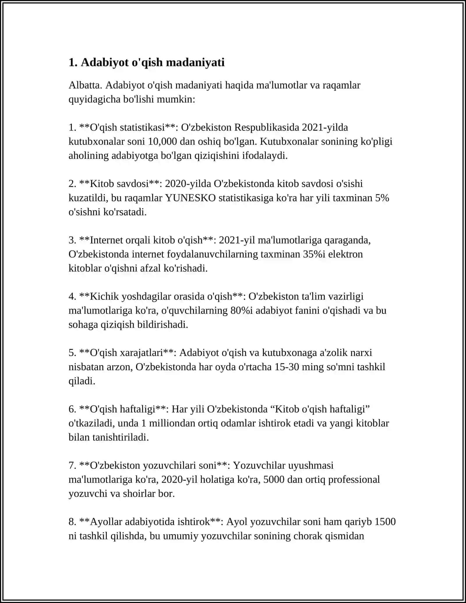 FOYDALANILGAN ADABIYOTLAR RO'YXATINI TUZISH 3