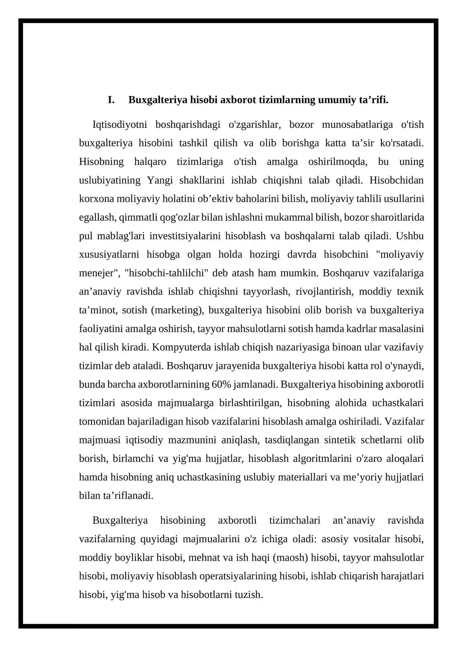 Buxgalteriya hisobida qo’llaniladigan axborotlashgan tizim (Xero misolida) 3