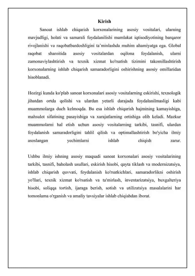 Sanoat ishlab chiqarishning asosiy fondlari 3