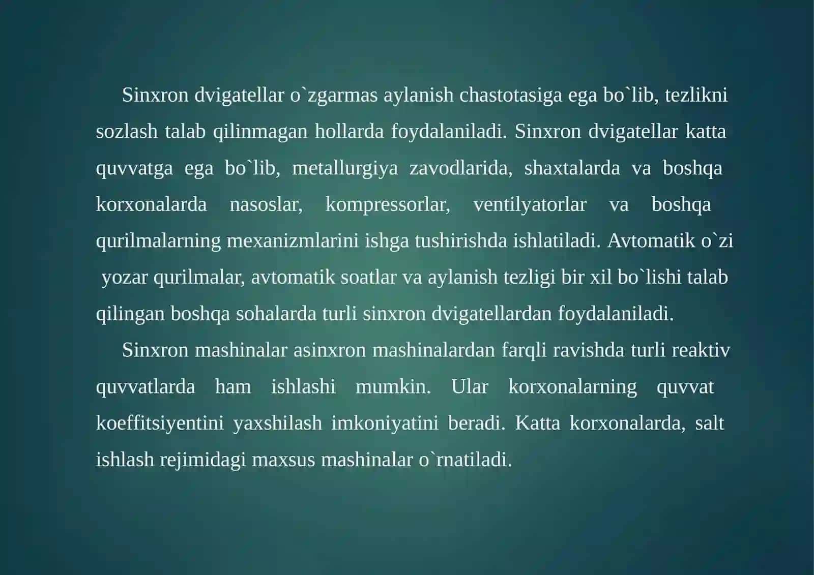 Sinxronelektryuritmalar 3