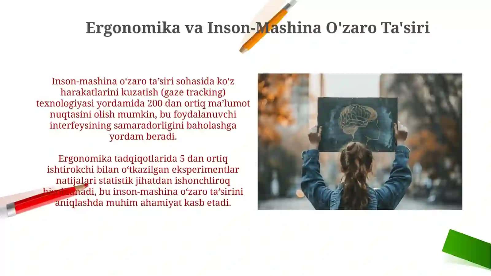 Muhandislik psixologiyasining tadqiqot metodlari 3
