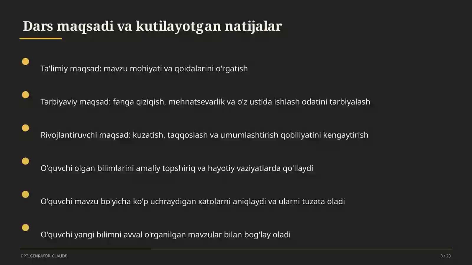 Geometriya (7–11) — metodik birlashma uchun 3