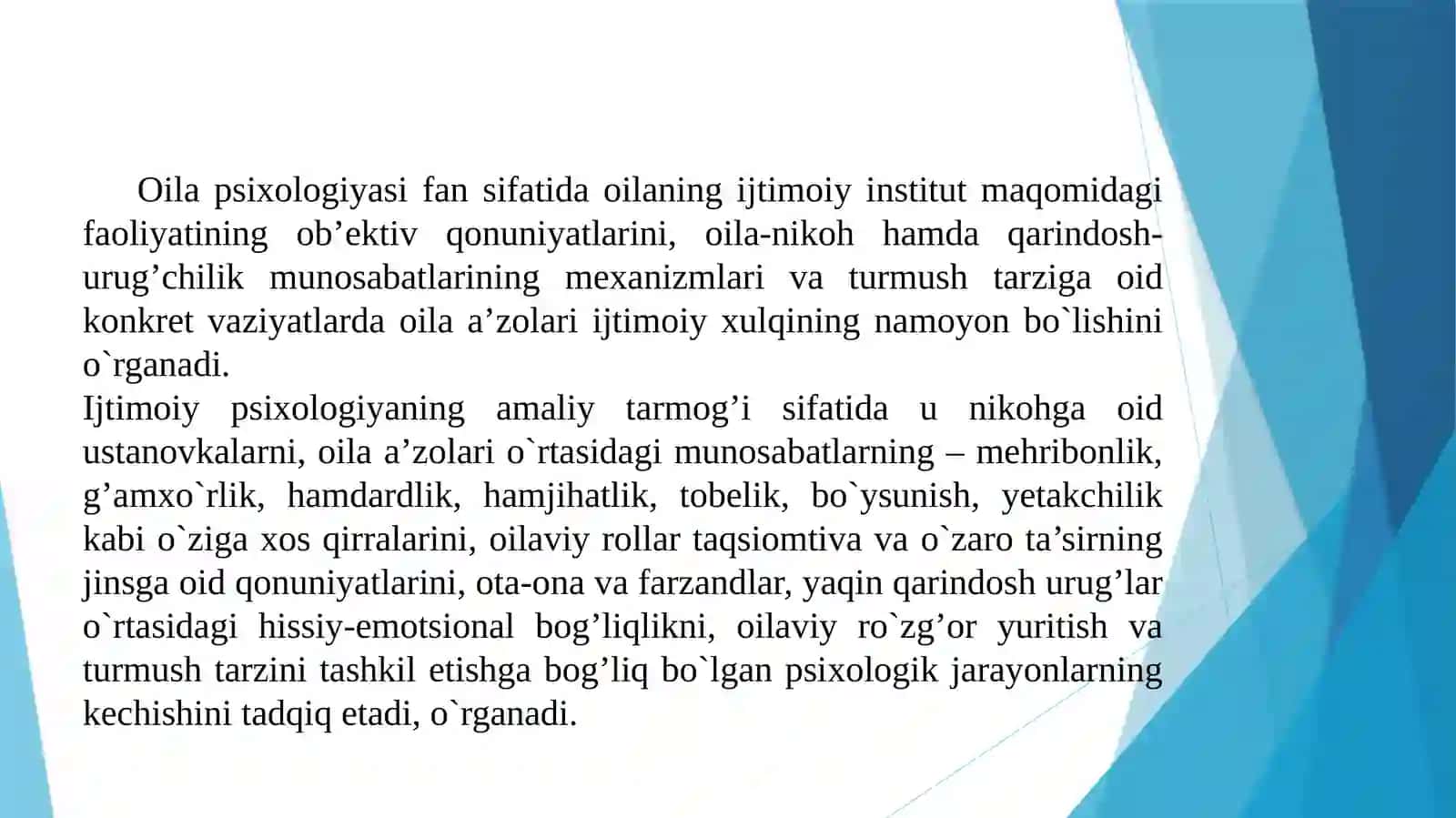 OILA PSIXOLOGIYASI FANI 3