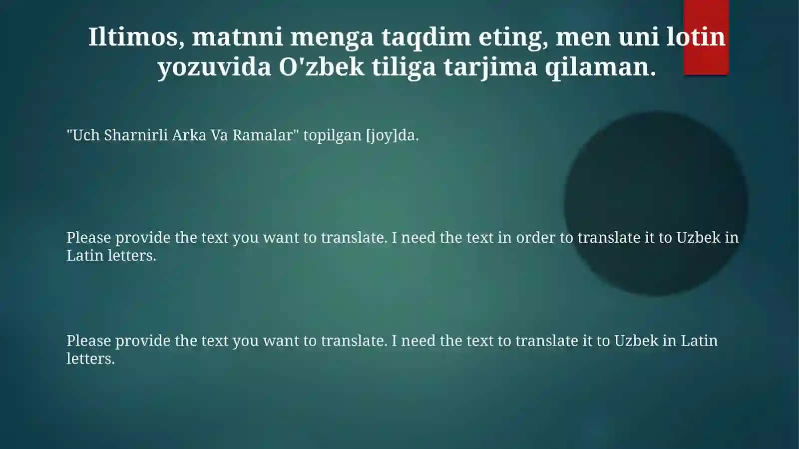 Uch Sharnirli Arka Va Ramalar 3
